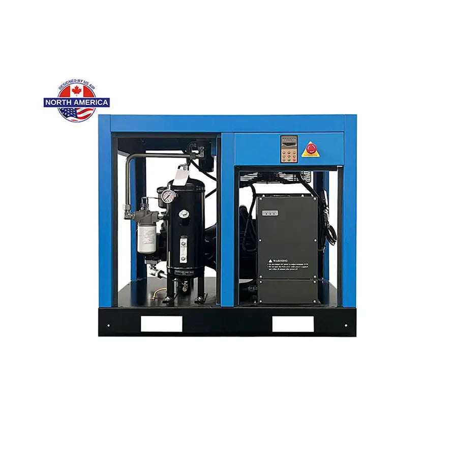 10 HP Variable Speed Drive Rotary Screw Air Compressor | 1-3 Phase | 208-600 Volts | 42 CFM