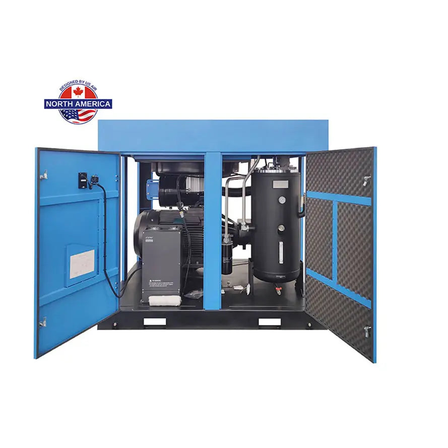 125 HP Variable Speed Drive Rotary Screw Air Compressor | 3 Phase | 480-600 Volts | 585 CFM