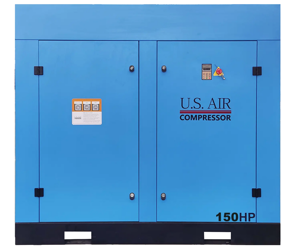 150 HP Two Stage VSD Rotary Screw Air Compressor | 3 Phase | 460-600 Volts | 930 CFM