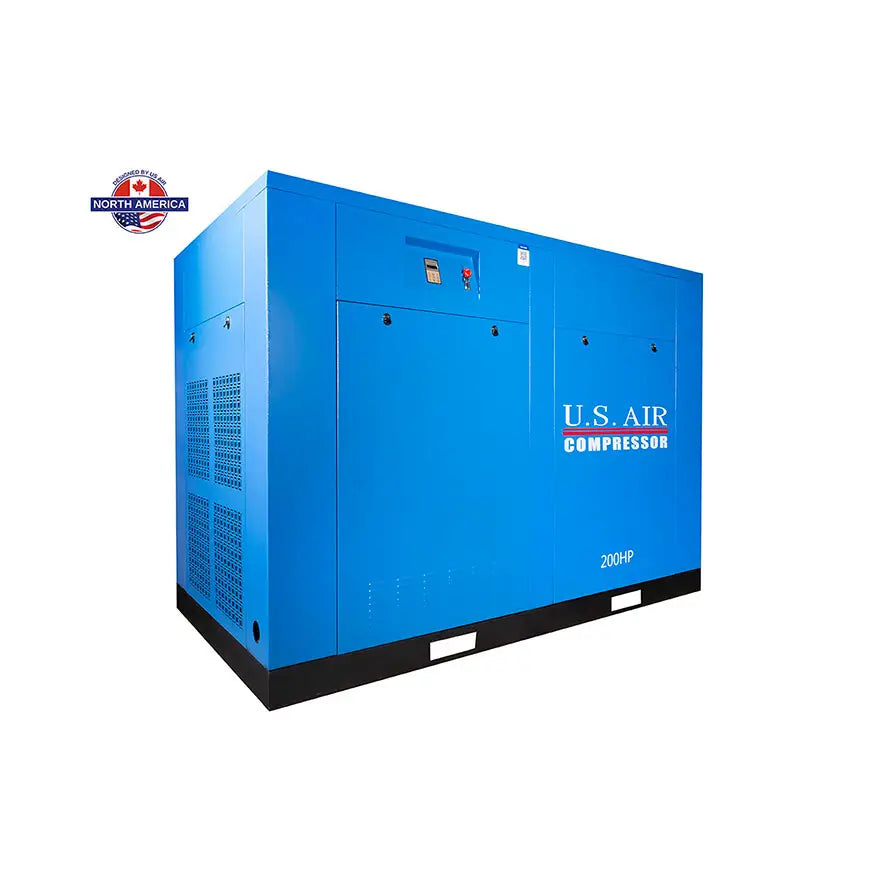 200 HP Variable Speed Drive Rotary Screw Air Compressor | 3 Phase | 480-600 Volts | 1020 CFM