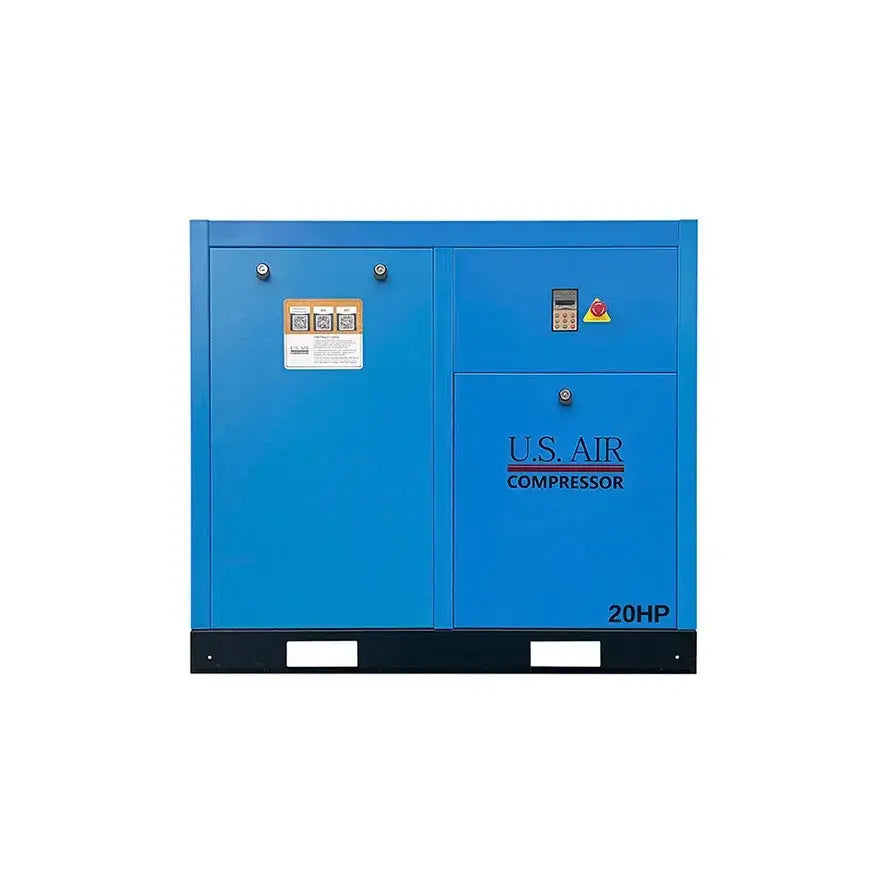 20 HP Variable Speed Drive Rotary Screw Air Compressor | 1-3 Phase | 208-600 Volts | 86 CFM