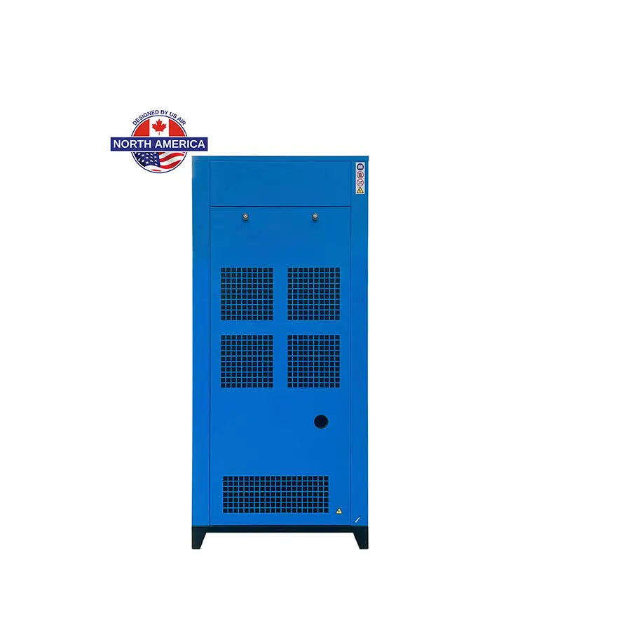 30 HP US AIR CENTER Rotary Screw -Fixed Speed- Compressor With Built in Dryer And Tank | 3 Phase | 208-600 Volts | 129 CFM