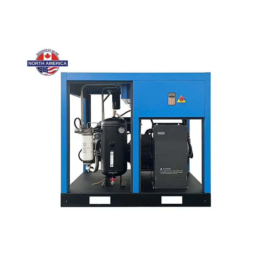 30 HP Variable Speed Drive Rotary Screw Air Compressor | 1-3 Phase | 208-600 Volts | 129 CFM