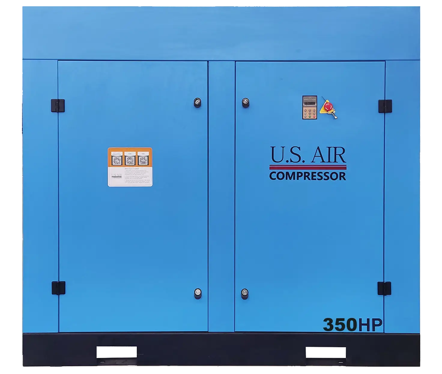 350 HP Two Stage VSD Rotary Screw Air Compressor | 3 Phase | 460-600 Volts | 1840 CFM