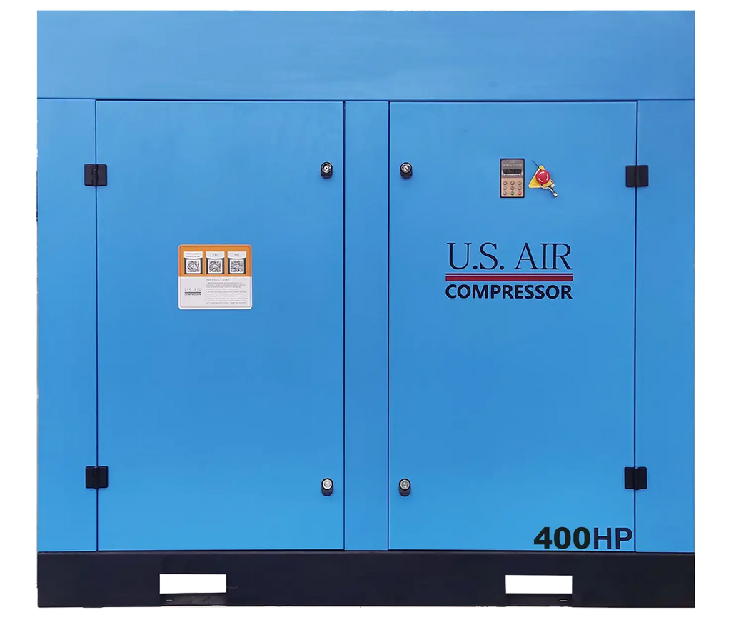 400 HP Two Stage VSD Rotary Screw Air Compressor | 3 Phase | 460-600 Volts | 2143 CFM