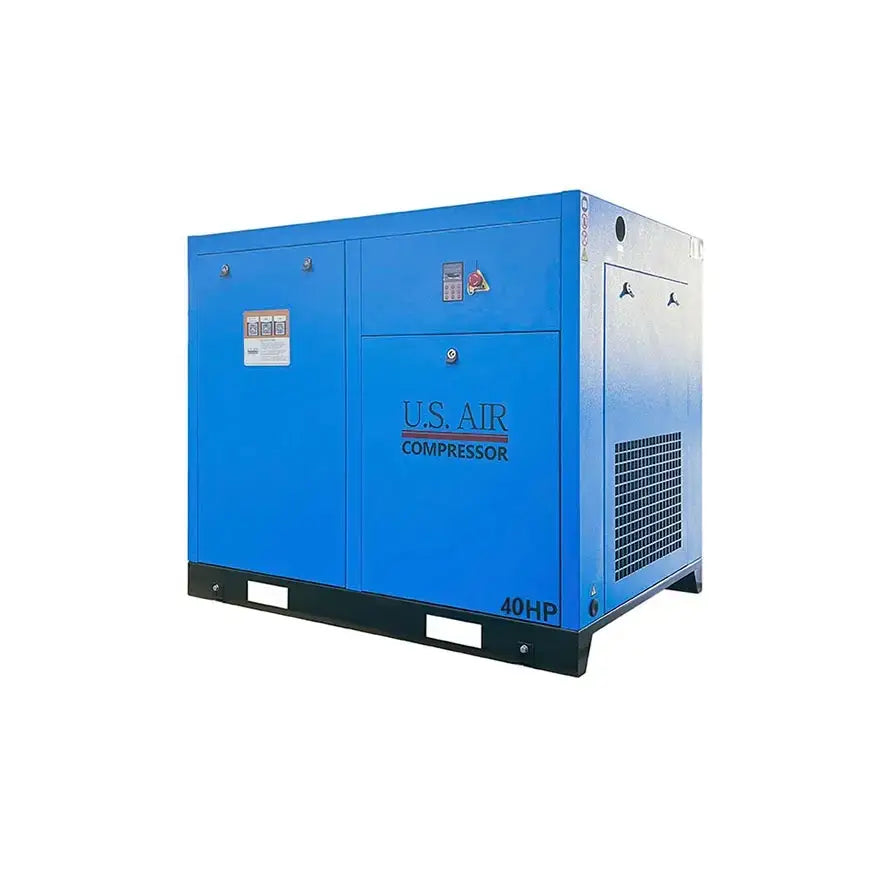 40 HP Variable Speed Drive Rotary Screw Air Compressor | 1-3 Phase | 208-600 Volts | 186 CFM