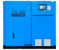 50 HP Fixed Speed Rotary Screw Air Compressor | 1-3 Phase | 208-600 Volts | 230 CFM