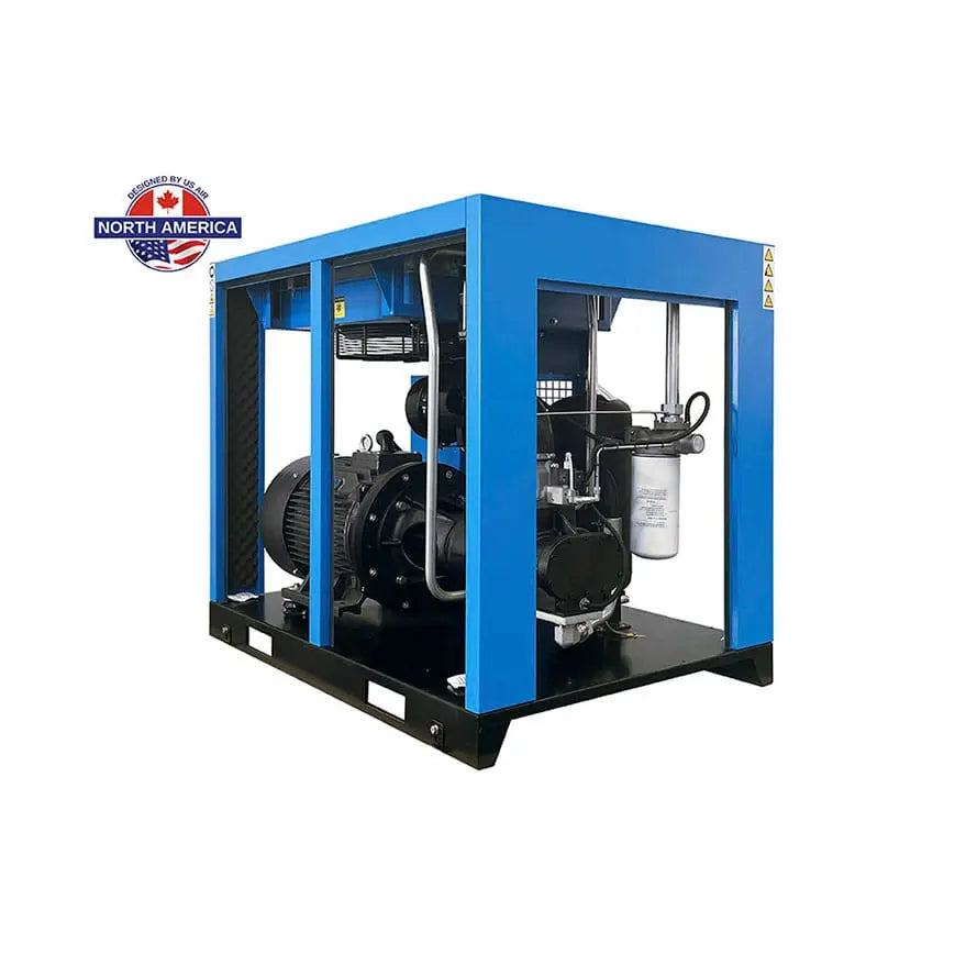 40 HP Variable Speed Drive Rotary Screw Air Compressor | 1-3 Phase | 208-600 Volts | 186 CFM