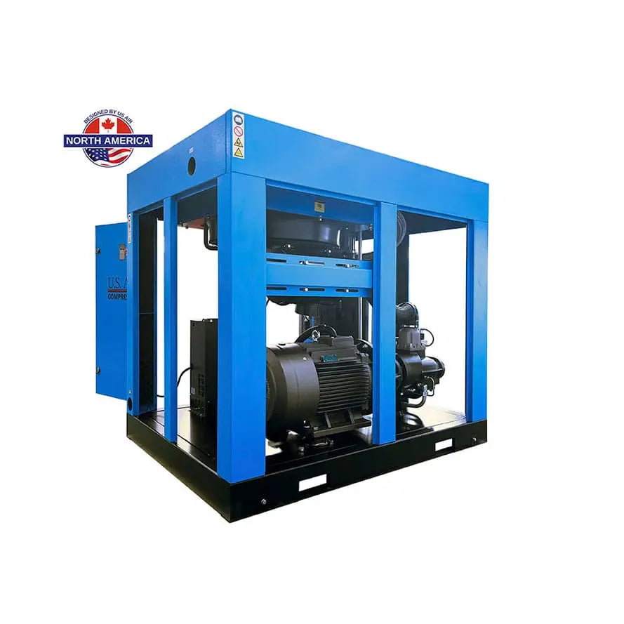 60 HP Variable Speed Drive Rotary Screw Air Compressor | 3 Phase | 208-600 Volts | 260 CFM