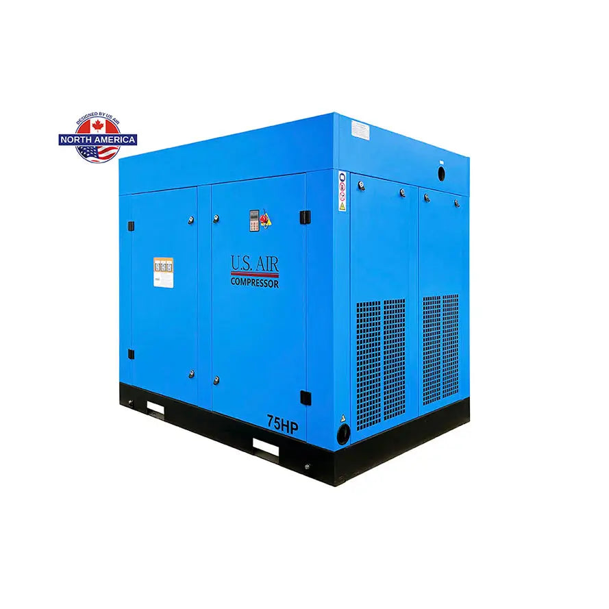 75 HP Variable Speed Drive Rotary Screw Air Compressor | 3 Phase | 480-600 Volts | 380 CFM