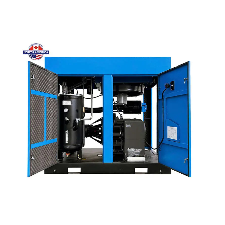 75 HP Variable Speed Drive Rotary Screw Air Compressor | 3 Phase | 480-600 Volts | 380 CFM