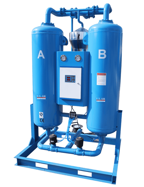 125 HP Externally Heated Adsorption Air Dryer | Dries 600 CFM