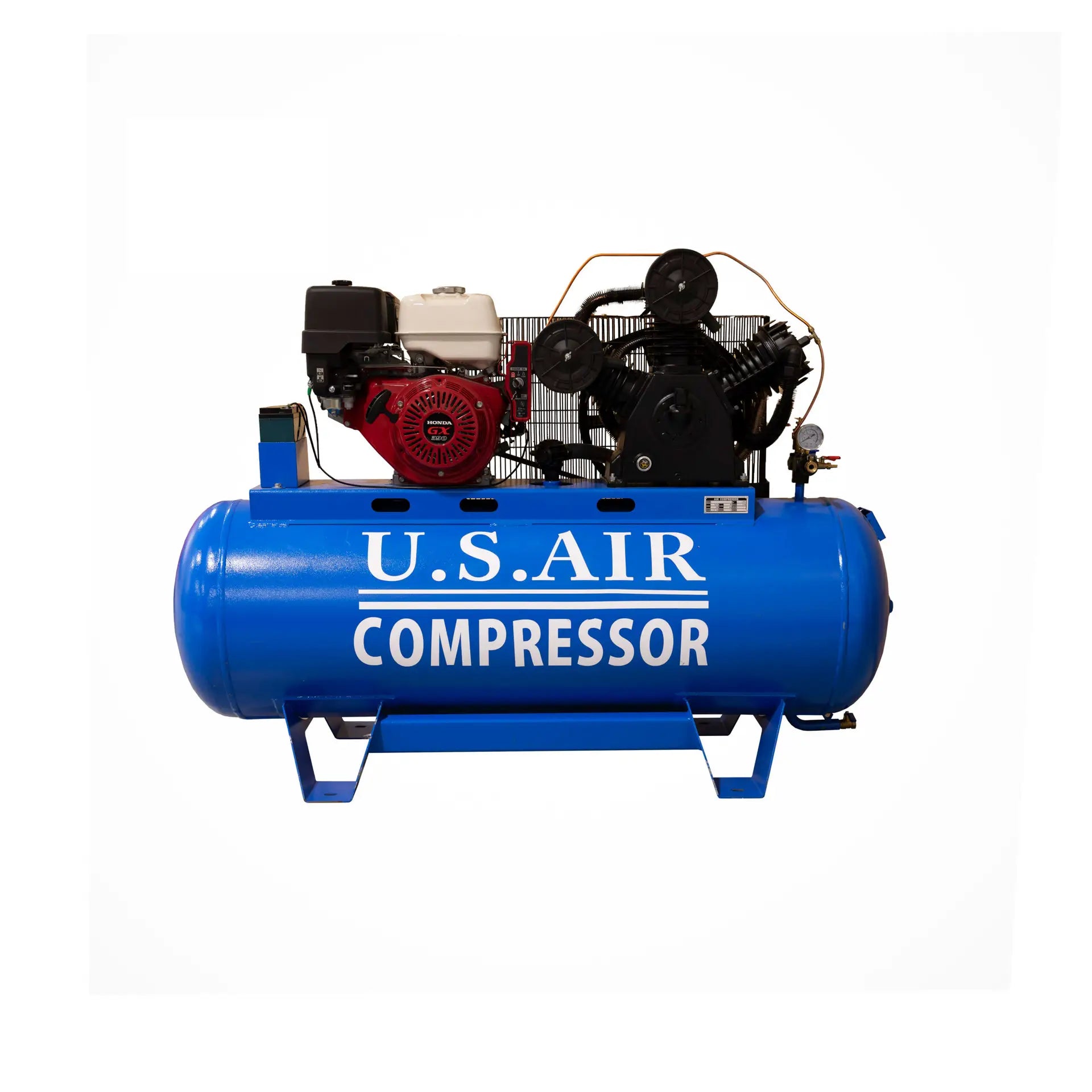 13 HP Gasoline Piston Compressor | With 80 Gallon Tank | 35 CFM