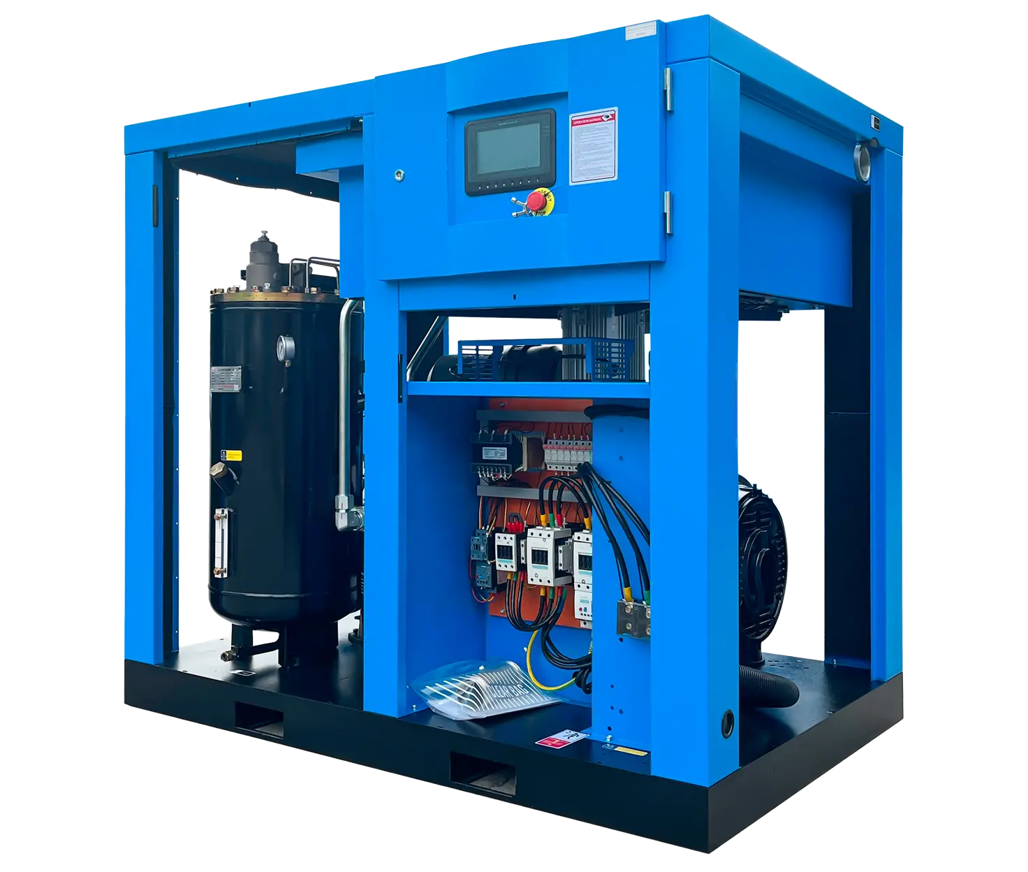 75 HP Fixed Speed Rotary Screw Air Compressor | 3 Phase | 460-600 Volts | 380 CFM