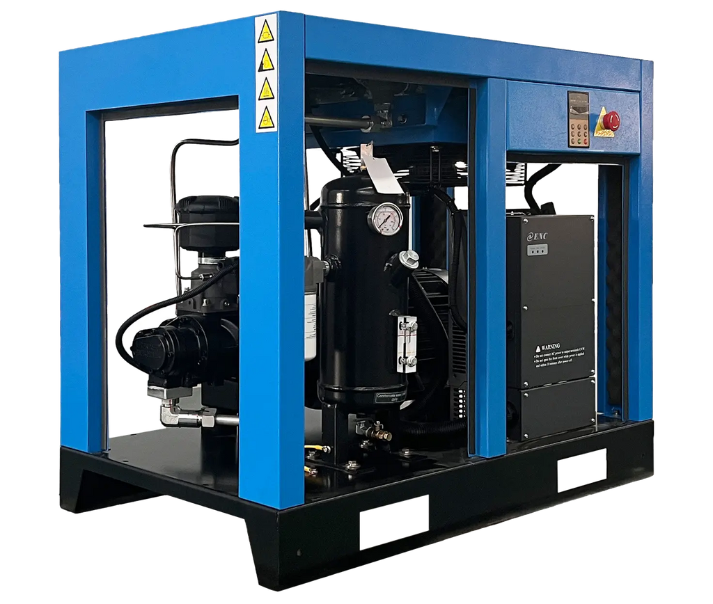 75 HP Two Stage VSD Rotary Screw Air Compressor | 3 Phase | 460-600 Volts | 422 CFM